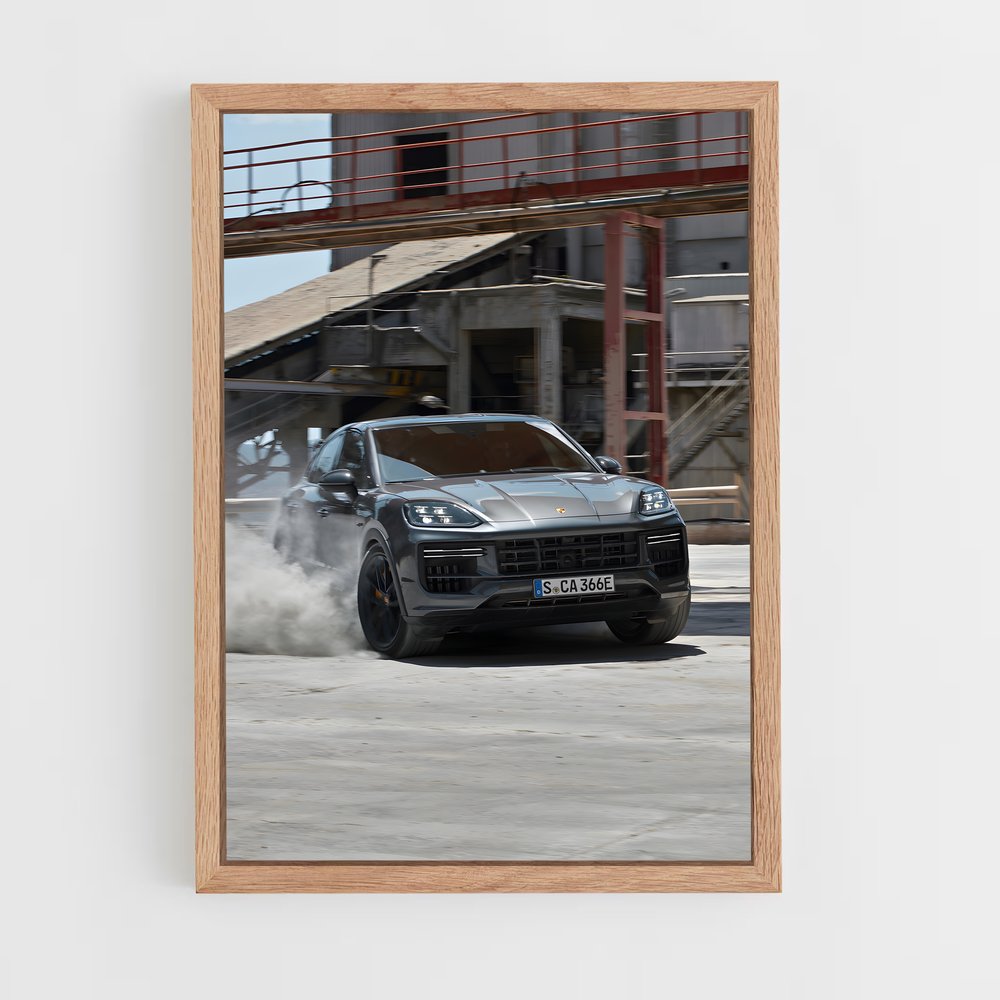 Poster magnifique Cayenne coupe – affiche Porsche (vue 4)